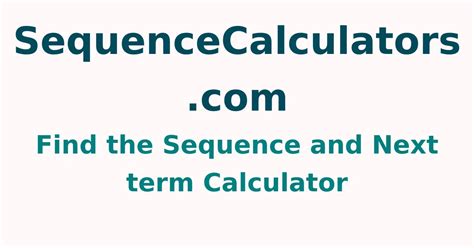 2 5 9 14|Find the Sequence and Next term Calculator